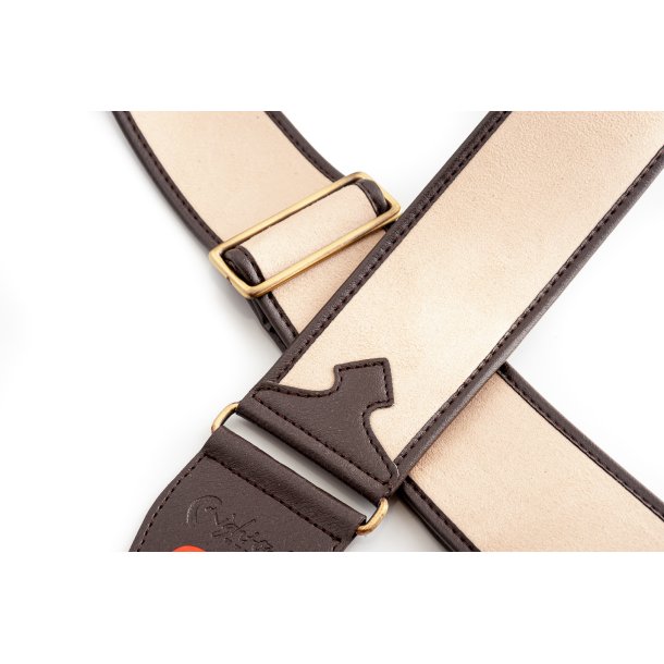 RightOn! Divine Beige Guitar Strap